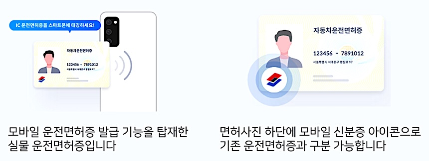 신분증 들고다니기 귀찮아서 모바일 운전면허증 발급
