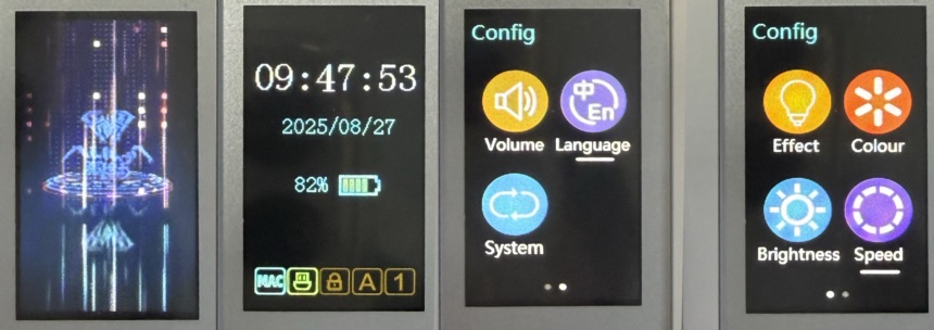 노브에 액정 스크린 달린 독거미 S75 PRO 키보드 사용 후기