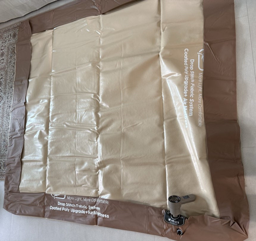 에어라이트 캠핑 에어매트 높이 40cm 사용 후기