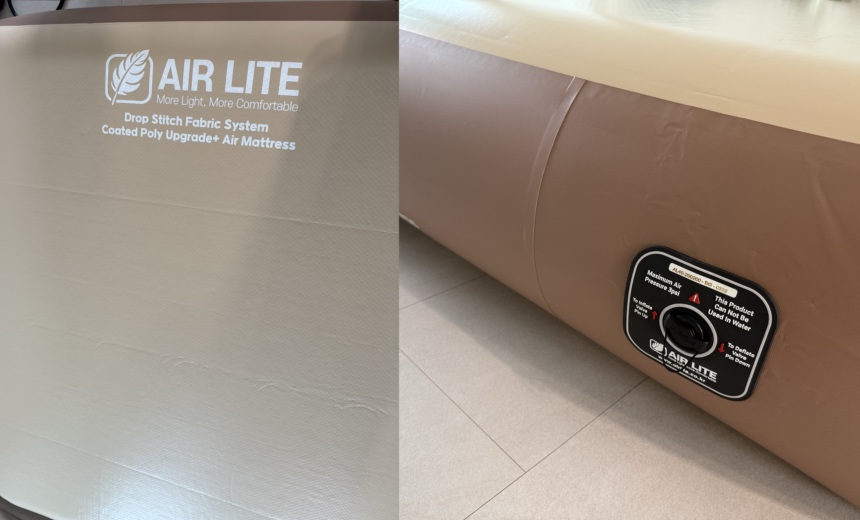 에어라이트 캠핑 에어매트 높이 40cm 사용 후기