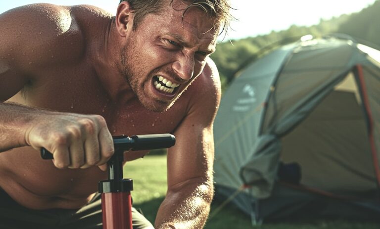 캠핑 에어텐트 에어매트를 위한 무선 전동펌프 추천 및 후기