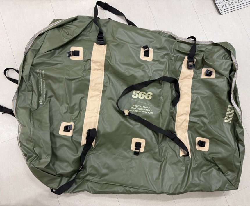 GV60 캠핑 수납을 위해 벤딕트 루프백 사용한 후기