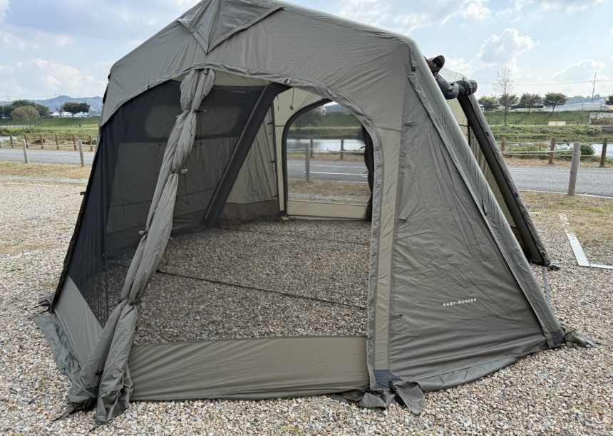 가볍다더니 진짜네. 이지벙커 에어텐트 1년 사용 후기