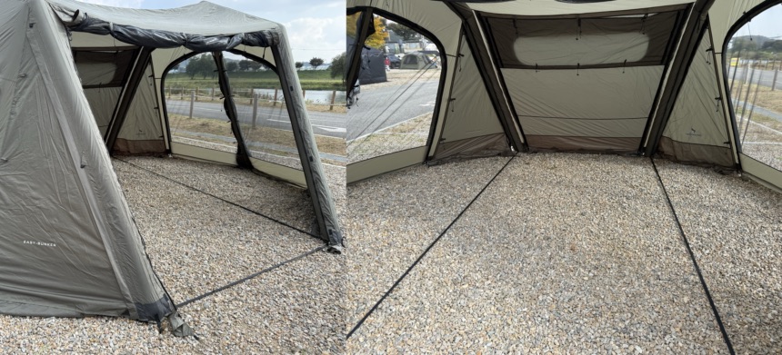 가볍다더니 진짜네. 이지벙커 에어텐트 1년 사용 후기