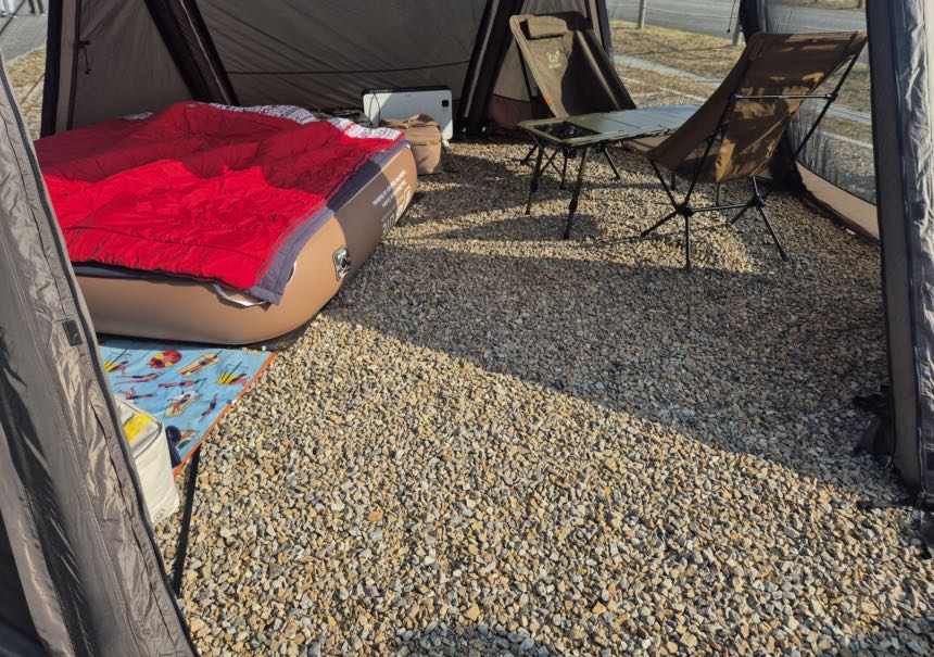 가볍다더니 진짜네. 이지벙커 에어텐트 1년 사용 후기