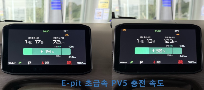 PV5 1000km 시승기 패밀리카, 캠핑 다 되네