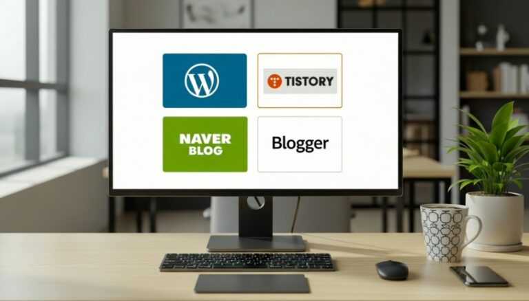 수익형 블로그 플랫폼 비교: 워드프레스, 티스토리, 네이버, 구글