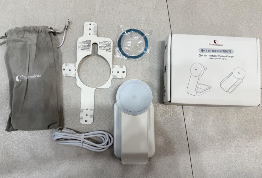 가족 여행 간다면 이코노미쿠스 맥세이프 충전기 하나만 챙기세요