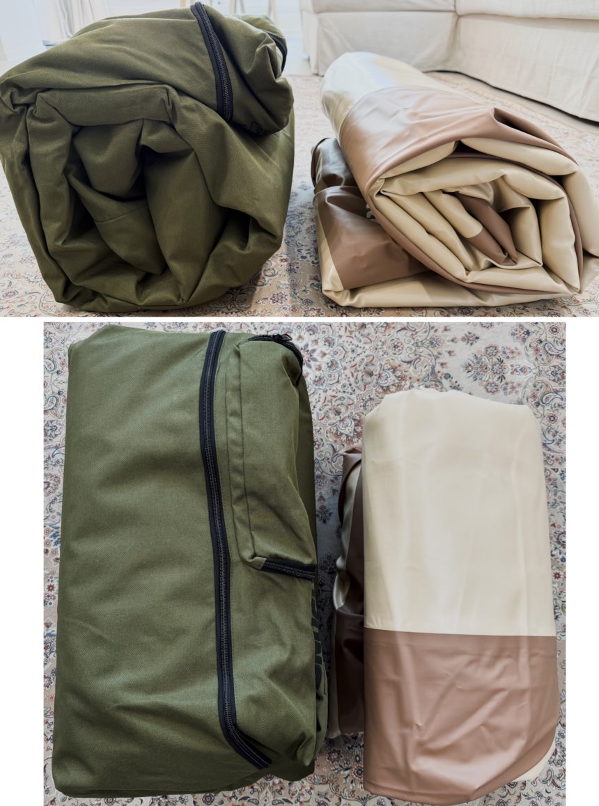 루커스 스너글리 캠핑 에어매트 후기, 꿀잠 보장 가능?