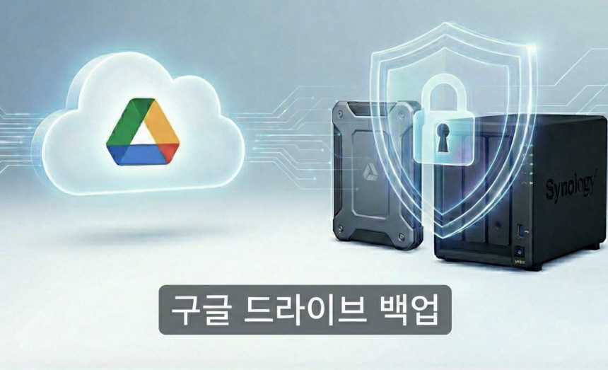 소규모 사무실을 위한 구글드라이브 2중 백업 방법