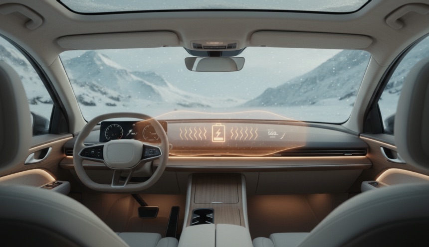 추운 겨울 전기차 배터리 성능 유지하는 컨디셔닝 모드 사용 방법