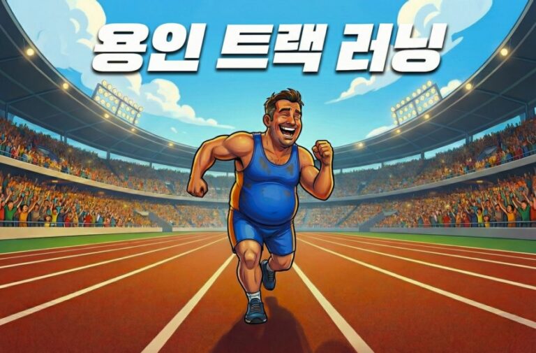 용인 러닝 성지, 미르스타디움 트랙 직접 뛰어본 후기