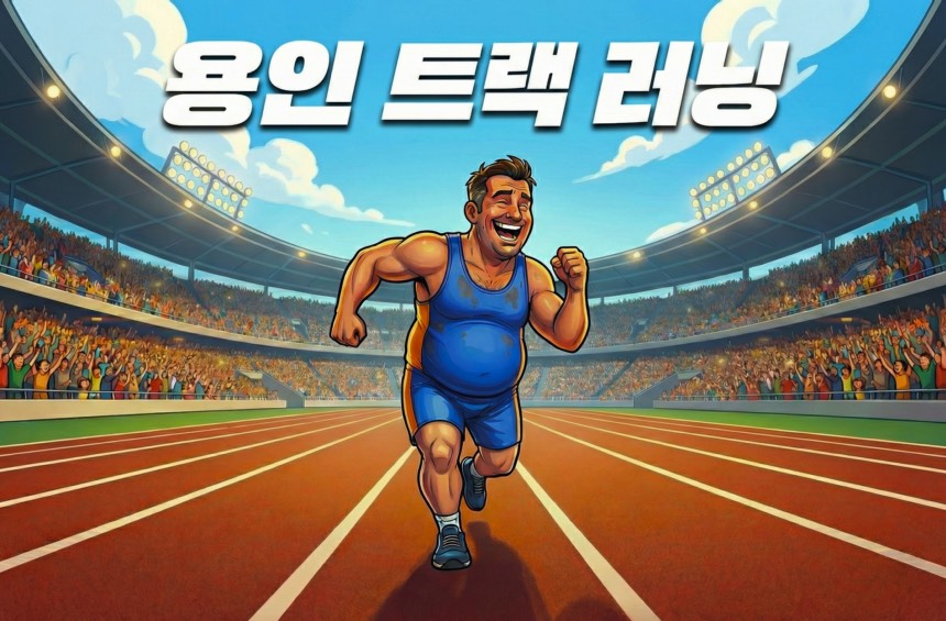 용인 러닝 성지, 미르스타디움 트랙 직접 뛰어본 후기