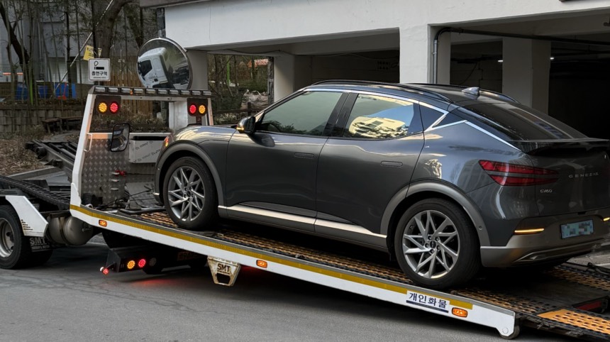 제네시스 GV60 전기차 ICCU 무상수리 후기