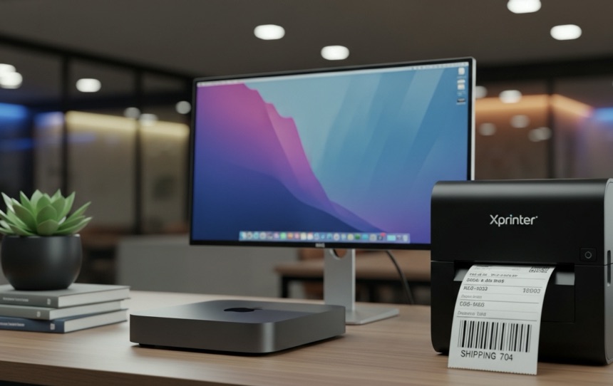 맥북 라벨 프린터로 택배 송장 출력 성공 방법