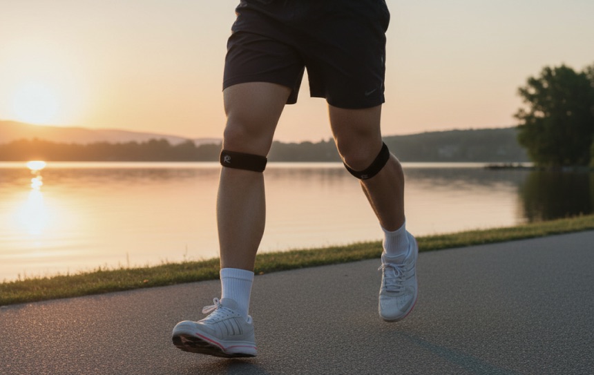 생애 첫 21km 러닝 완주 후기, 슬개골 무릎보호대 효과 있나?