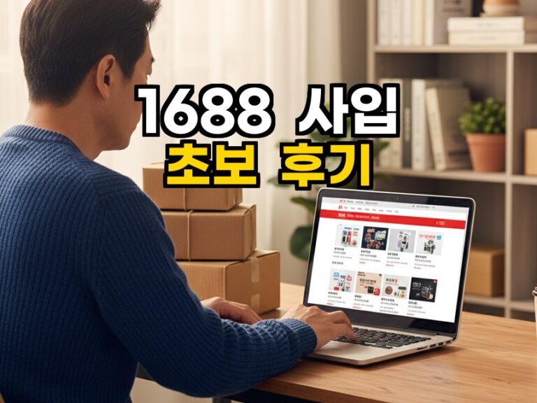 1688 첫 사입 후기, 초보 셀러가 구매대행으로 진행