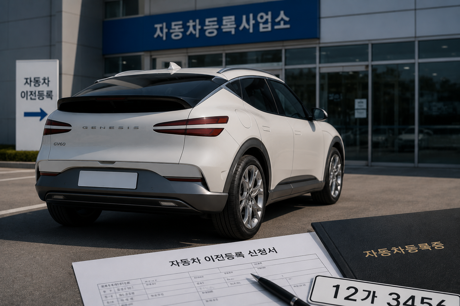 개인사업자 GV60 리스 차량 인수해 본 후기