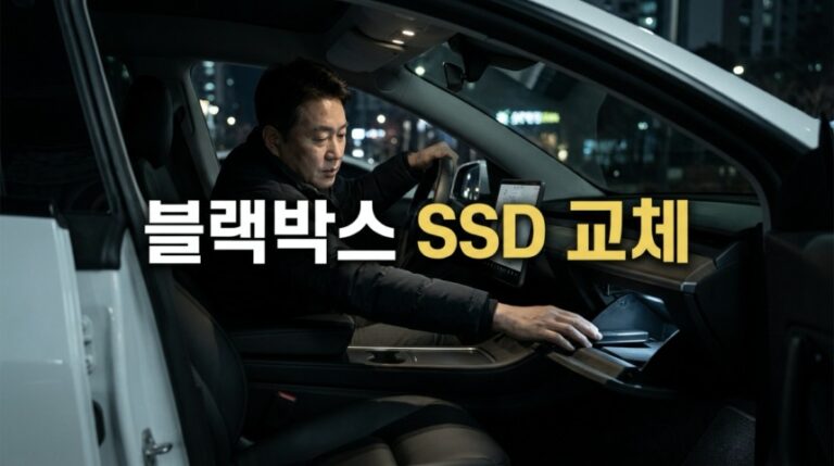 테슬라 블랙박스 SSD 교체, 삼성 T7으로 바꾼 후기