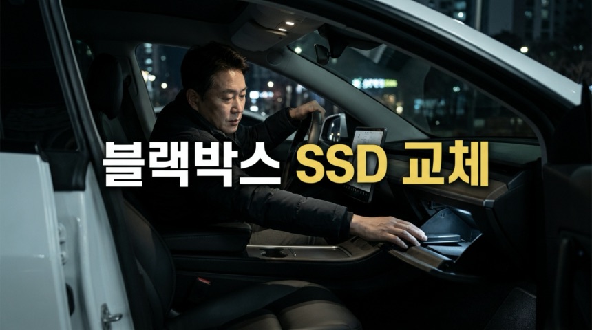테슬라 블랙박스 SSD 교체, 삼성 T7으로 바꾼 후기
